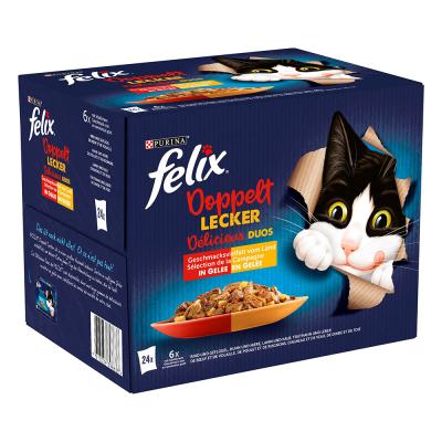 Felix Doppelt Lecker 24 x 85 g Vari&eacute;t&eacute; de saveurs du pays