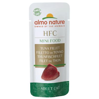 Friandises Almo Nature Green Label Mini Food, thon - lot % : 15 x 3 g