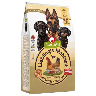 GranataPet Liebling's Mahlzeit Junior, volaille - lot % : 2 x 10 kg