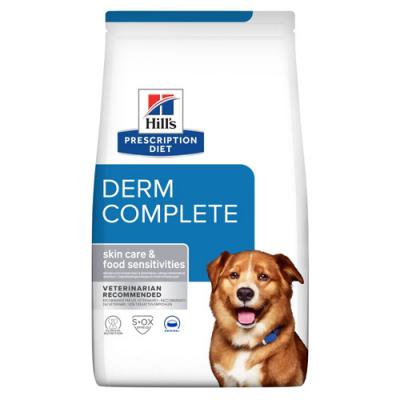 Lots &eacute;conomiques Hill's Prescription Diet - Derm Complete (2 x 12 kg)