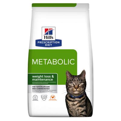Hill's Prescription Diet Metabolic au poulet pour chat 2 x 3 kg