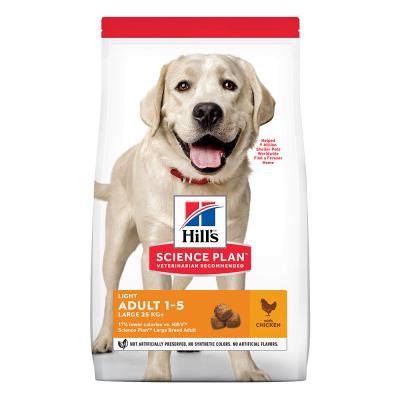 Hill's Science Plan Adult 1-5 Light Large poulet - lot % : 2 x 14 kg