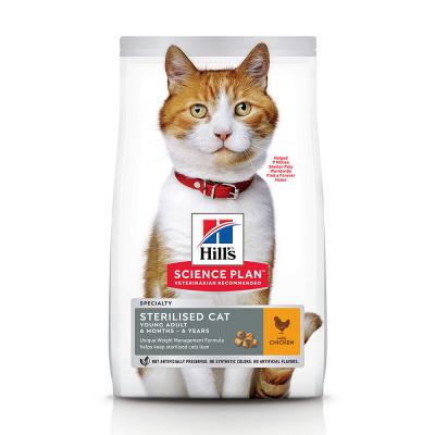 Hill's Science Plan Sterilised Adult au poulet pour chat 10 kg