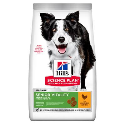 Hill's Science Plan Mature Adult 7+ Youthful Vitality Medium poulet - 14 kg