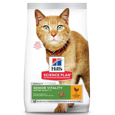 Hill's Science Plan Mature Adult Senior Vitality poulet, riz - 7 kg