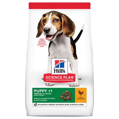 Hill's Puppy Medium au poulet pour chiot 2 x 14 kg