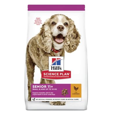 Hill's Senior Small & Mini au poulet pour chien 2 x 1,5 kg
