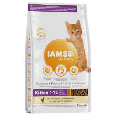 IAMS Advanced Nutrition Kitten poulet pour chaton - 3 kg