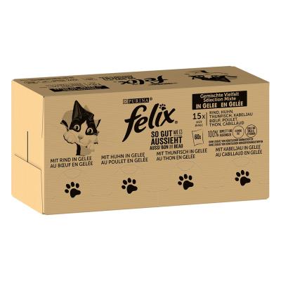 Purina Nestle Felix Mix 120x85g Wet Cat Food Dor&eacute; 120x85g
