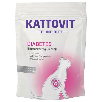 KATTOVIT Feline Croquettes Chat Diab&egrave;te 1,25 kg