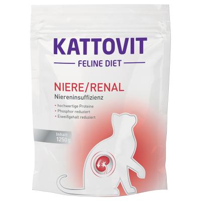 KATTOVIT Feline Croquettes Chat r&eacute;gime r&eacute;nal 1,25 kg