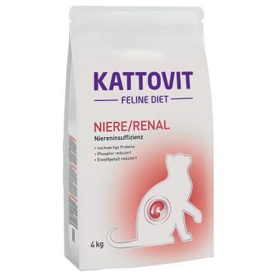 Lot Kattovit pour chat - Renal sp&eacute;cial reins (2 x 4kg)