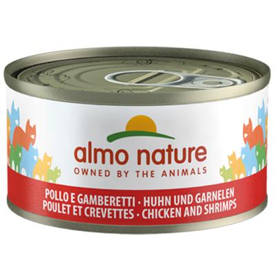 Almo Nature Mega Pack - Chicken and Shrimps 6 x 70g Cans