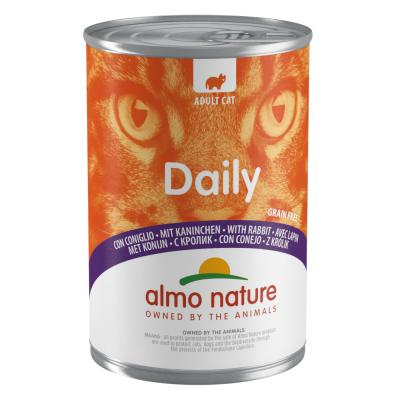 Almo Nature Daily lapin pour chat (400 g) 24 x 400 g
