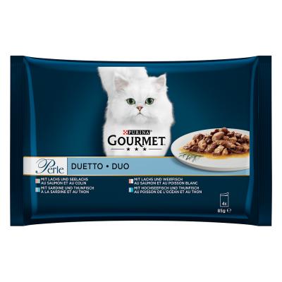 Lot mixte Gourmet Perle 4 x 85 g - Duetto di Mare
