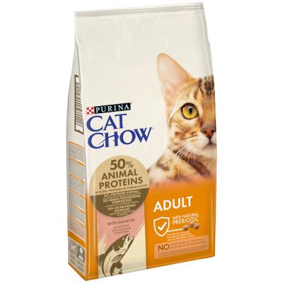 PURINA Cat Chow Adult, saumon & thon - 15 kg
