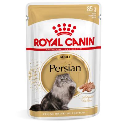 P&acirc;t&eacute;e pour chats persan Royal Canin Persian Adulte - 12 Sachets 85 g