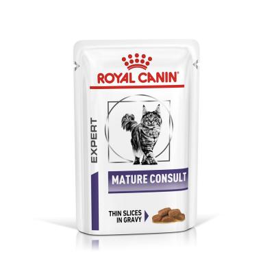 Royal Canin Expert Mature Consult en sauce - maxi lot % : 48 x 85 g