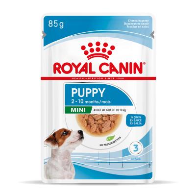 12x85g Royal Canin Mini Puppy - P&acirc;t&eacute;e pour chiot