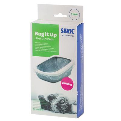 Savic Sac &agrave; Liti&egrave;re pour Chat Plateau Premium 6&nbsp;Sacs, g&eacute;ant
