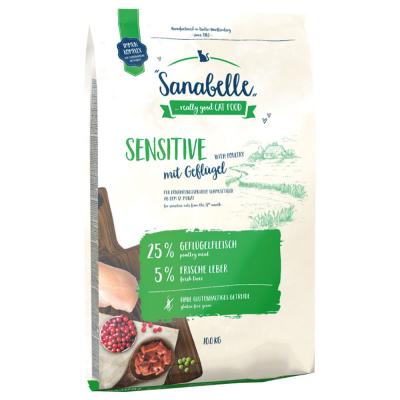 Bosch Tiernahrung Sanabelle Sensitive 10kg Cat Food Multicolore 10kg