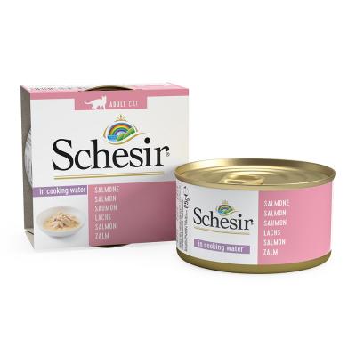 Schesir Natural, riz 6 x 85&nbsp;g - saumon