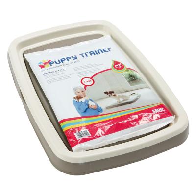 Toilettes Savic Puppy Trainer pour chiot - taille M : 1 bac & 7 tapis