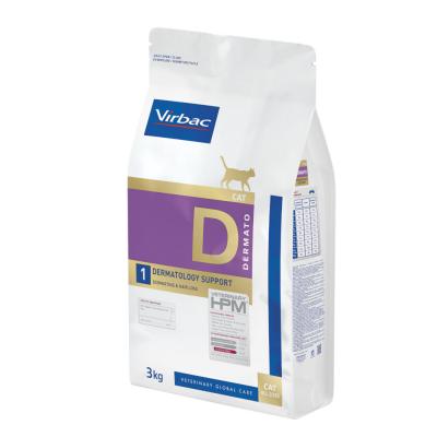 Virbac Veterinary HPM D1 Dermatology Support - lot % : 2 x 3 kg