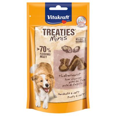 Vitakraft - Friandises Treaties Minis P&acirc;t&eacute; de Foie pour Chiens - 48g