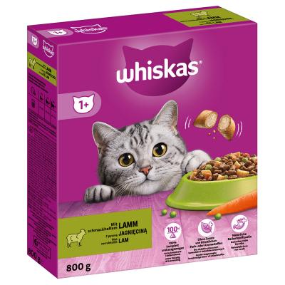 Whiskas Nourriture s&egrave;che 1+ Adult 800&nbsp;g	 Agneau