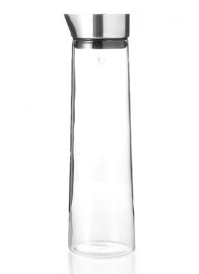 Carafe en inox et verre 1L ACQUA