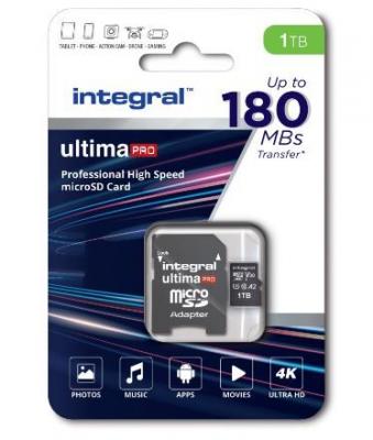 INTEGRAL Micro SD 512GB Classe 10 UHS-I V30 A2 R180/W150 MB/s