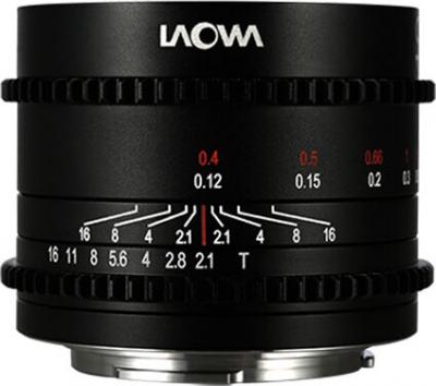 Objectif 10mm T2.1 Zero-D MFT Cine compatible avec Micro 4/3