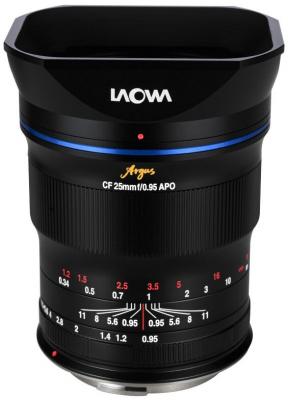 Objectif hybride Laowa Argus 25mm f/0.95 CF APO pour Sony FE Noir