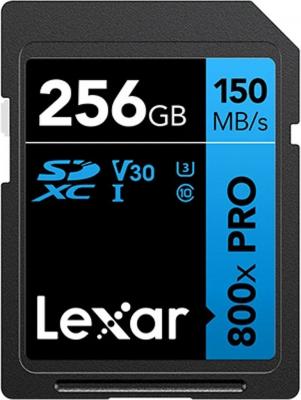Lexar High-Performance 800xPRO 256 Go SDXC UHS-I Classe 10 - Neuf