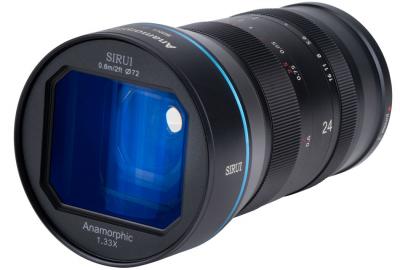 SIRUI Objectif anamorphique 24mm F2.8 1.33x APS-C (M4/3 Mount)
