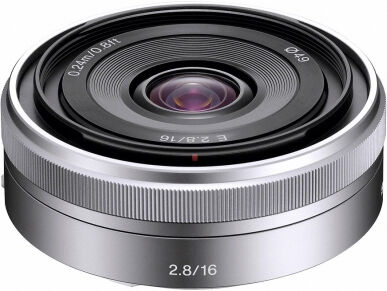 SONY Objectif SEL E 16 mm f/2,8 Pancake