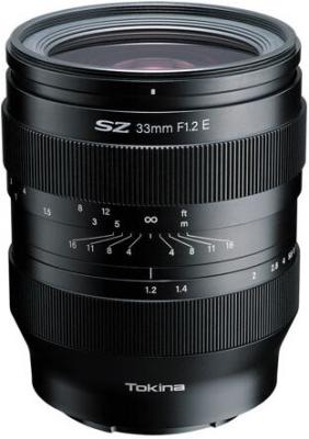 TOKINA Objectif &agrave; focale fixe 33/1.2 SZX MF SONY E