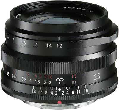 VOIGTLANDER Objectif Nokton 35 mm/F1.2 Noir pour Fuji-X