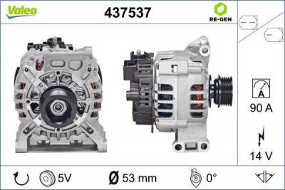 Alternateur REMANUFACTURED PREMIUM 437537 Valeo
