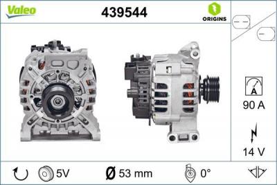 Alternateur VALEO 439544