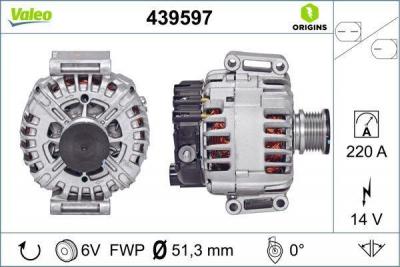 Alternateur VALEO 439597