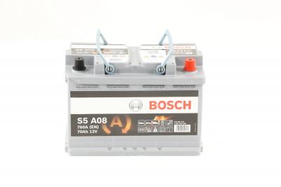 Bosch S5a08 Batterie De Voiture Start/Stop Agm 70a/H-760a