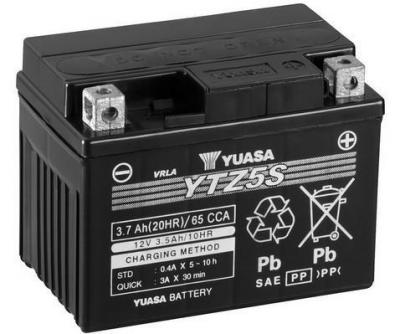 YUASA Batterie ferm&eacute;e sans entretien, moto & scooter, YTZ5S