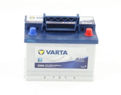 Varta Blue Dynamic D59 Batterie Voitures, 12 V 60Ah 540 Amps (En)