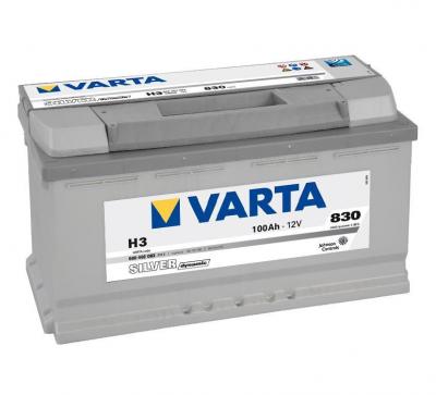 Varta Silver Dynamic H3 Batterie Voitures, 12 V 100Ah 830 Amps (En)