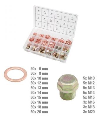 KSTools 970.0200 Assortiment de Vis de Vidange Carter et Joint X534