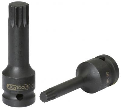 KSTools 911.0947 Douille Longue &agrave; Chocs M&acirc;le Xzn 1/2'' M6