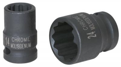 Ks tools - Douille &agrave; chocs courte 12 pans 1/2 18 mm - 515.0918
