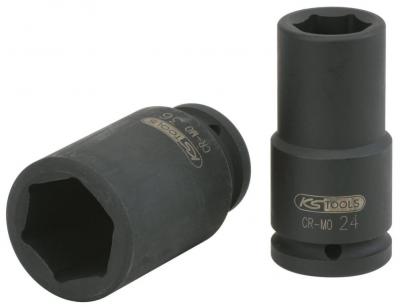 Ks Tools 515.1437 Douille Longue &agrave; Chocs 6 Pans 3/4'', 37 mm